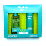 Reebok Cool Your Body Eau de Toilette 100 ml + Deo Spray 150 ml Geschenkset