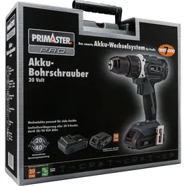 Primaster PAS20-W inkl. 2 x 2,0 Ah + Ladegerät
