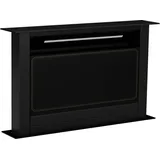 Klarstein Victoria Downdraft Dunstabzugshaube - A Energieeffizienz, 713,8 m3/h Luftstrom, Superleise 52 dB, Touchscreen, Spülmaschinengeeignete Filter, LED-Beleuchtung, Schwarz