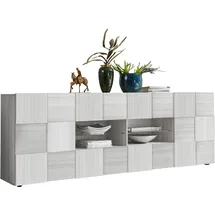 Home Affaire Dama 241 x 84 x 42 cm Grau / Weiß