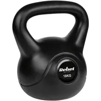 Rebel electro Rebel Kettlebell Bitumen 18kg PVC RBA-2319