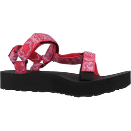 Teva Midform Universal Damen Neon Floral Pink/Purple 39