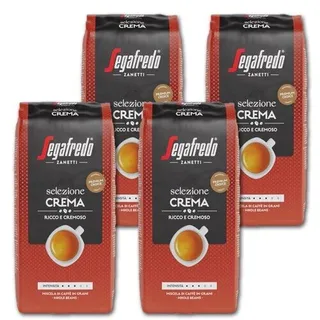 4 KG Segafredo Selezione Crema Kaffeebohnen, Preis ist inklusive Kaffeesteuer