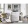 Wohnling Schuhschrank 80 x 95 x 24 cm Eiche Sonoma / weiß mit Schublade