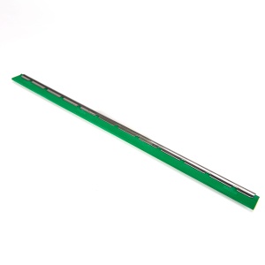 UNGER Wischergummi, grün mit S-Schiene, komplett, Komplett vormontierte Schiene mit grünem Gummiabzieher, Länge: 25 cm