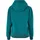 URBAN CLASSICS Stone Washed Kapuzenpullover Water Green 5XL