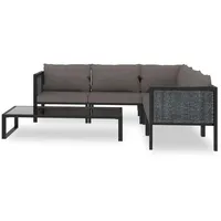 vidaXL Garten-Lounge-Set anthrazit/dunkelgrau 49409