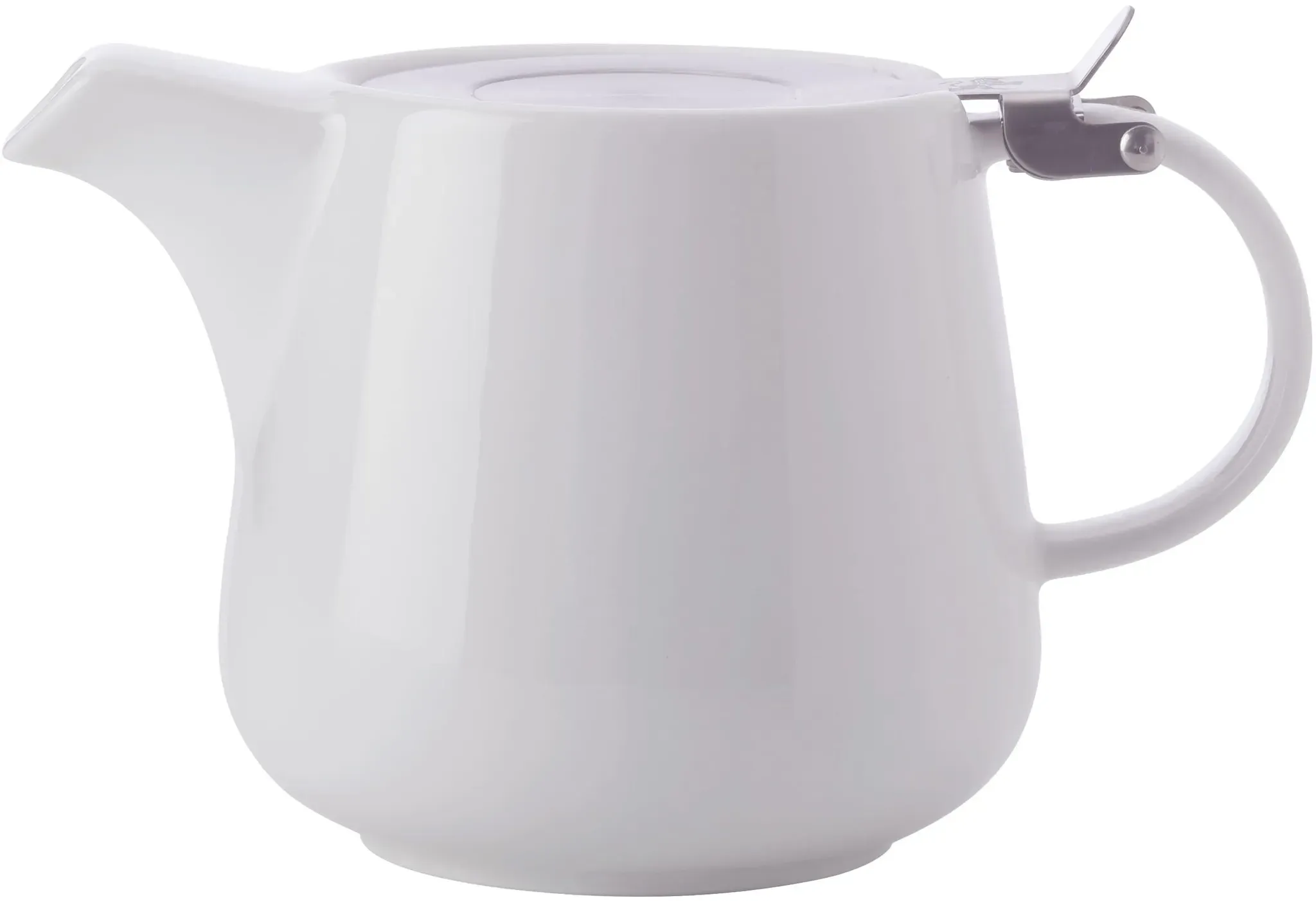 M&W White Basics Round Teekanne 1,2 L