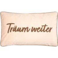 PAD Dekokissen LETTERS 30 x 50 cm Braun
