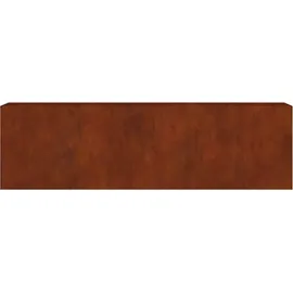 vidaXL Hochbeet 280 x 40 x 80 cm Cortenstahl