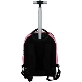 Karactermania Disney Minnie Maus rosa Trolley Schulranzen Rucksack Mit Rollen - Pink - One Size