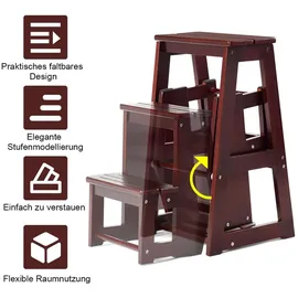 Costway Klapptrittleiter 3 Stufen