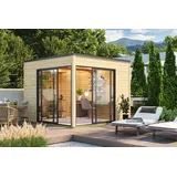 Lasita Maja Gartenhaus Palermo 3 3 x 3 m Beige