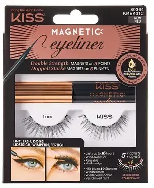 KISS Magnetic Eyeliner Starter Kit - schwarz