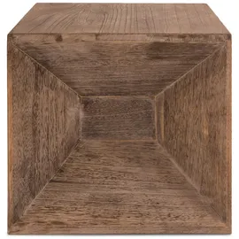 Homestyle4u Beistelltisch Holz 40x38x40 cm, Wohnzimmer, Wohnzimmertische, Beistelltische