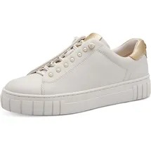 Marco Tozzi Damen 2-23736-45 Sneaker, Cream Comb, 39 EU