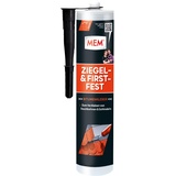 MEM Ziegel- und Firstfest, 445g Bitumenkleber, wasserfest, Dunkelbraun, 445 g