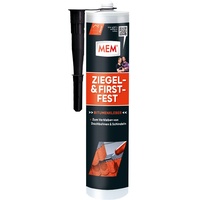 MEM Ziegel- und Firstfest, 445g Bitumenkleber, wasserfest, Dunkelbraun, 445 g