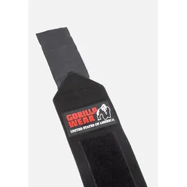 Gorilla Wear Wrist Wraps Ultra Handgelenkbandagen Schwarz/Grau