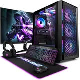 Vibox IV-96 Gaming PC Set Komplett • Monitor 27 Zoll • AMD Ryzen 7 5700X 4,6GHz • Nvidia RTX 5070 Ti 16GB • 32GB RAM • 2TB NVMe SSD • Windows 11 • WLAN