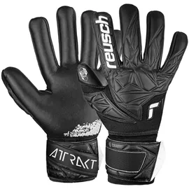Reusch Attrakt Gold NC Finger Support Torwarthandschuhe für Erwachsene mit Negative Cut und Fingerschutz, 7.5