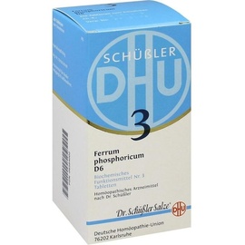 DHU-ARZNEIMITTEL DHU 3 Ferrum phosphoricum D6 Tabletten