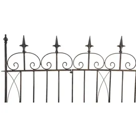 deluke Zaun-Set 124 x 116 cm Bronze/Eisen