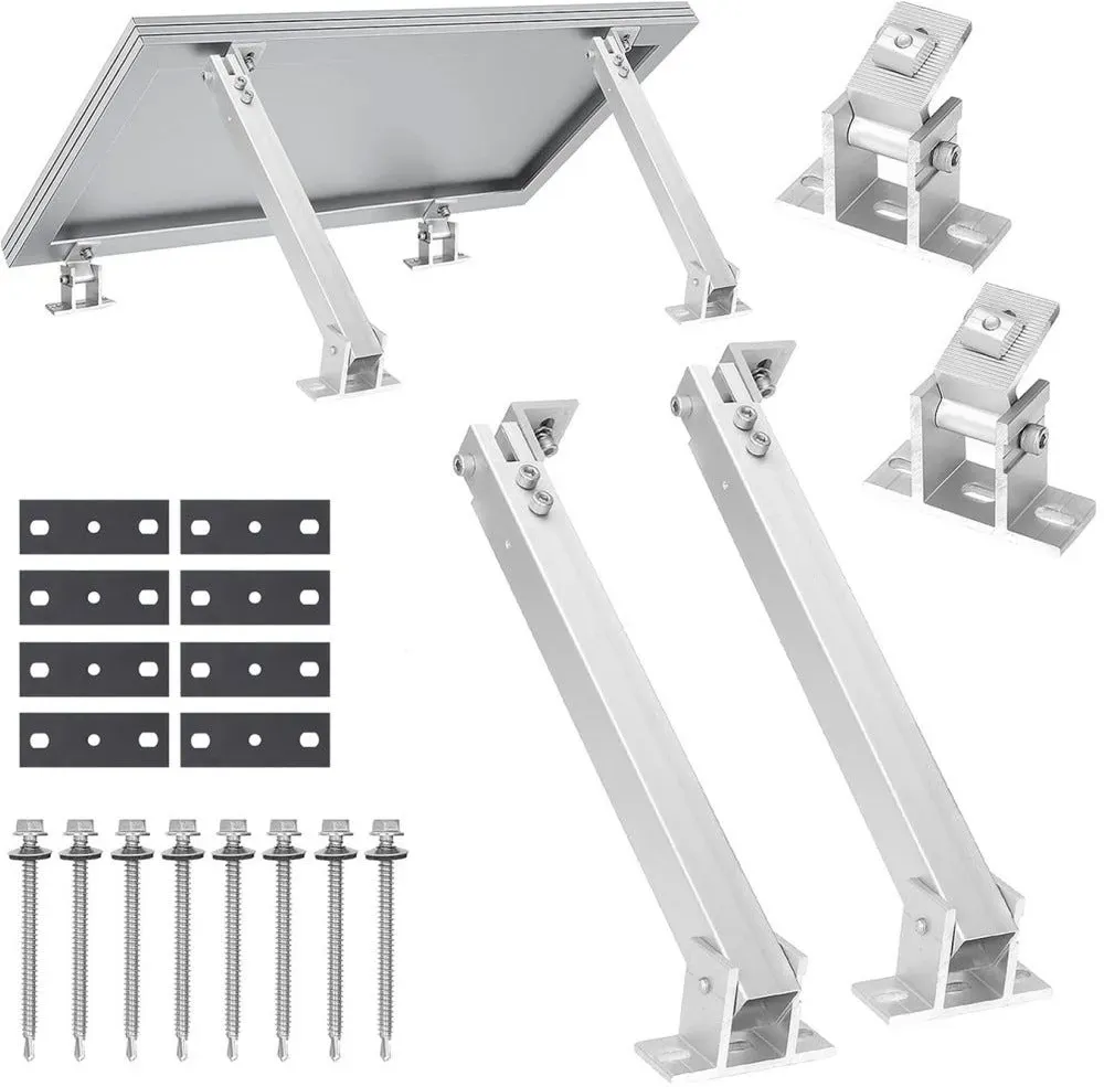 Solarmodul Halterung verstellbar bis 60 Grad Divit SH1 Wand Flachdach Solarpanel Halterung