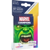 Gamegenic Marvel Champions Sleeves Hulk, 50 Stück (GGS15004ML)