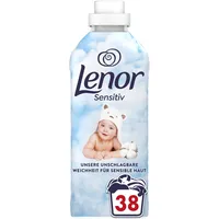 Lenor Weichspüler 12x38 Waschladungen, Sensitiv, unschlagbare Weichheit Von Lenor Für Empfindliche Haut, Hypoallergen