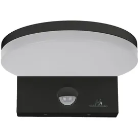 Maclean Brackets Maclean Bewegungsmelder LED-Lampe, PIR-Bewegungsmelder, schwarz,