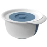 Rotho Rührschüssel Fresh 4 l mit Zusatzbehälter 1,2 l horizon blau