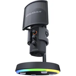 COUGAR Streaming-Mikrofon "Studiomikrofon Screamer-X", schwarz, B:10cm H:19,3cm T:7,5cm, Mikrofone