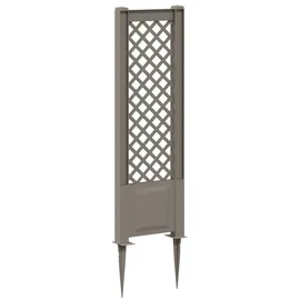 vidaXL Trellis mit Spike 43 x 6 cm Grau