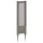 vidaXL Trellis mit Spike 43 x 6 cm Grau