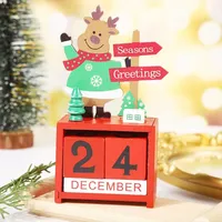 Holz Weihnachtskalender Weihnachten Countdown Adventskalender Kalender Für Weihnachts Desktop Ornament Weihnachtshirsch