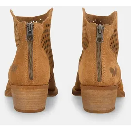 felmini wide fit Stiefelette Stiefelette Veloursleder - Braun - 41