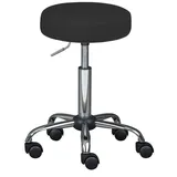 MID.YOU Drehhocker, Schwarz, Kunststoff, 33x50-66x33 cm, abwischbar, Esszimmer, Stühle, Hocker,