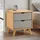 Idimex Nachtschrank Colima 50 x 46 x 40 cm Grau