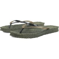 ILSE JACOBSEN HORNBAEK Damen Cheerful 01 Flip-Flop, Armee, 44 EU - 44 EU