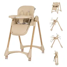 Chipolino Hochstuhl, Beige, Kunststoff, 49x96x83 cm, Babymöbel, Hochstühle & Zubehör, Hochstühle