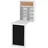 InnovaGoods Wandtisch Woldy 80 x 50 x 18 cm Weiß