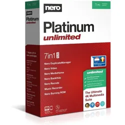 Nero Platinum Unlimited - multilanguage *Digitale Licentie*