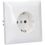 Busch-Jaeger Schuko-Steckdose Unterputz alpinweiß 1 St.