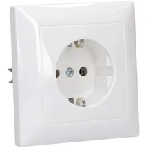 Busch-Jaeger Schuko-Steckdose Unterputz alpinweiß 1 St.