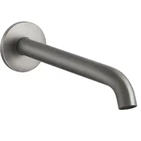 GESSI 316 Flessa Waschtisch-Auslauf 201mm - Edelstahl gebürstet