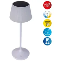 NÄVE Tischlampe, Solar-/ Akkutischleuchte EMMI (370 lm)