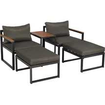 Merxx Lindos Lounge Set 11-tlg. grau