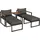 Merxx Lindos Lounge Set 11-tlg. grau