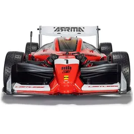 Arrma Limitless 8S BLX 1/7 4WD Street Racer Brushless Speed Chassis bis 193 km/h, inkl. Spektrum Smart-Technologie, Aluminium-Chassis & aerodynamischem Body – Ready-to-Run (RTR) Red/Black